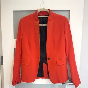 Rag & Bone Red Tailored Blazer | Made in USA | Size 4